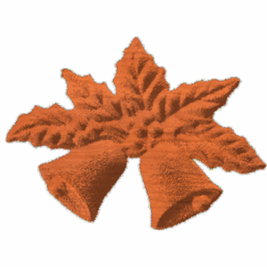 Holly With Bells - CL